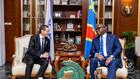 RDC: Félix Tshisekedi reçoit le président israélien Isaac Herzog à Kinshasa